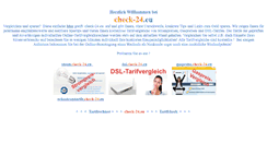 Desktop Screenshot of check-24.eu
